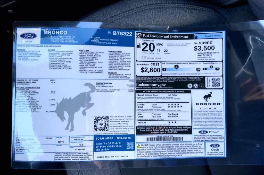 2025 FORD BRONCO BIG BEND thumbnail 19