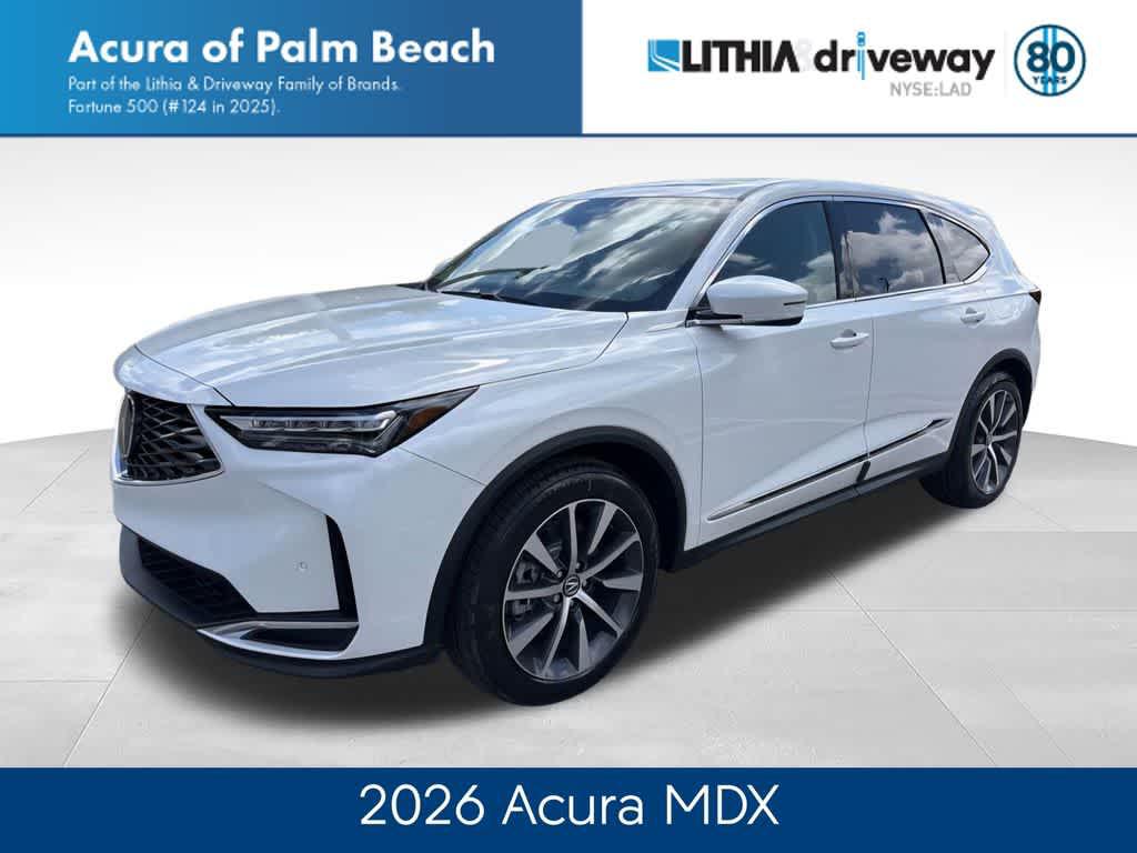 New 2026 Acura MDX Technology Package