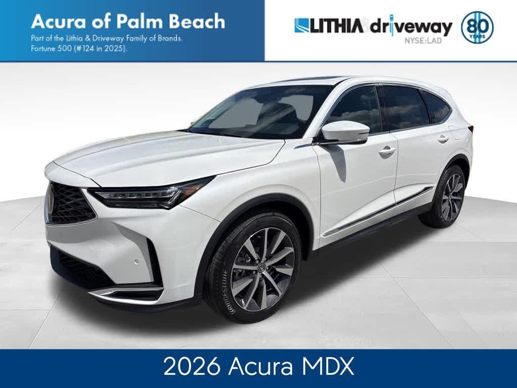 New 2026 Acura MDX Technology Package