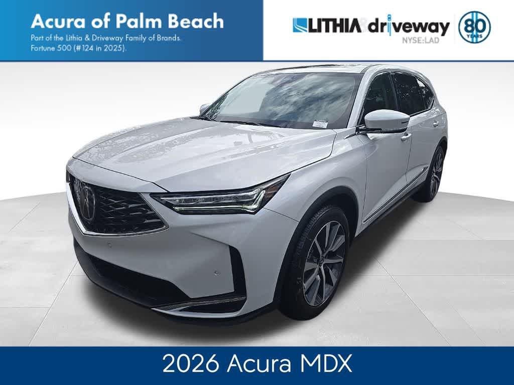 New 2026 Acura MDX Technology Package
