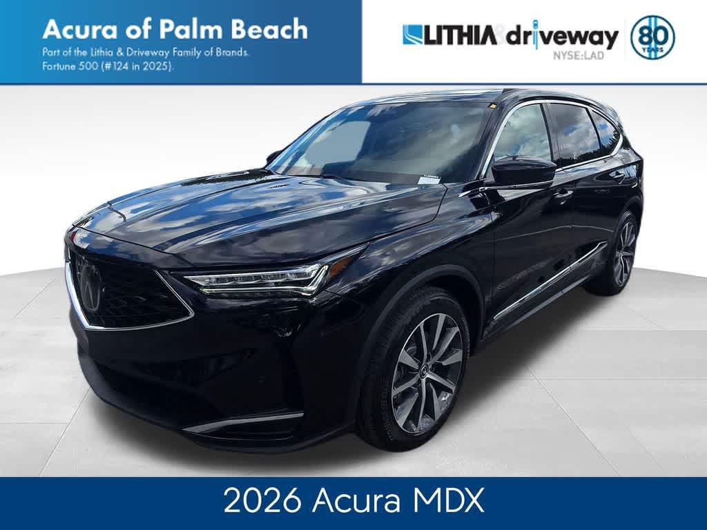 New 2026 Acura MDX Technology Package