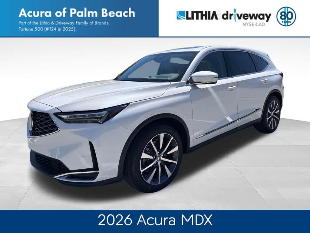 New 2026 Acura MDX Technology Package
