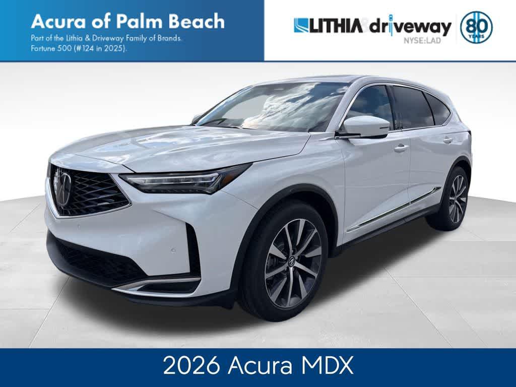 New 2026 Acura MDX Technology Package