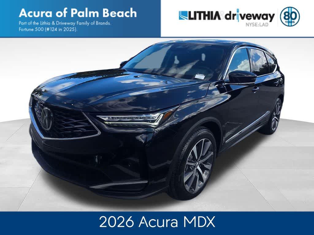 New 2026 Acura MDX Technology Package