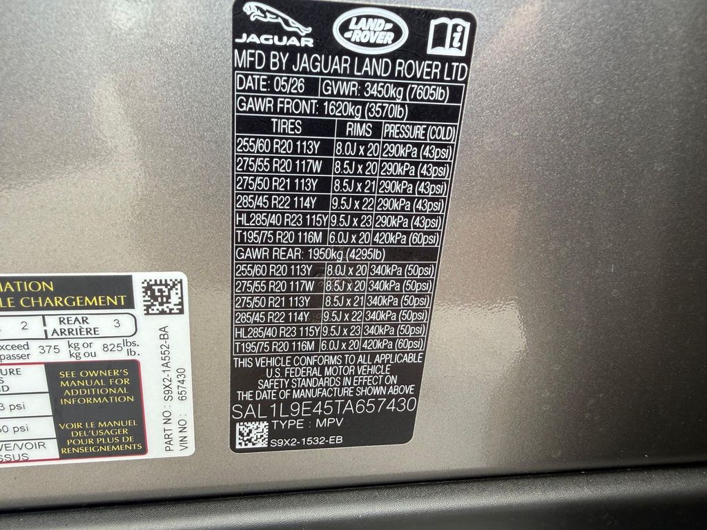 2026 LAND Rover RANGE ROVER SPORT SE — миниатюра 30