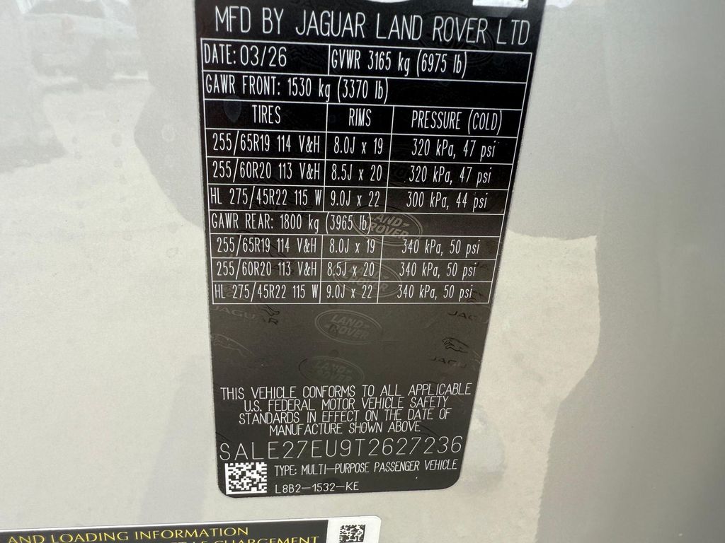 2026 LAND Rover DEFENDER P400 X-DYNAMIC SE 缩略图 18