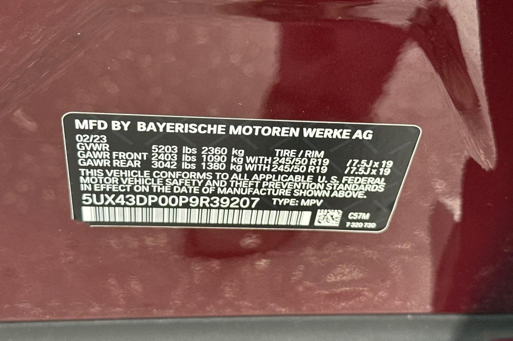 2023 BMW X3 SDRIVE30I — миниатюра 28