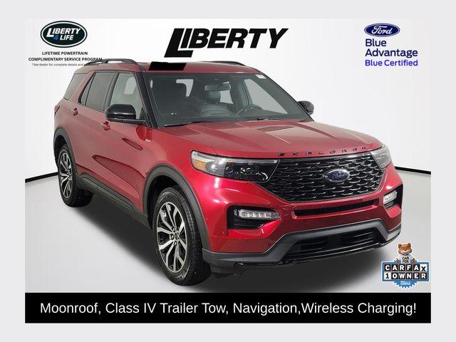 2022 FORD EXPLORER ST-LINE photo 1