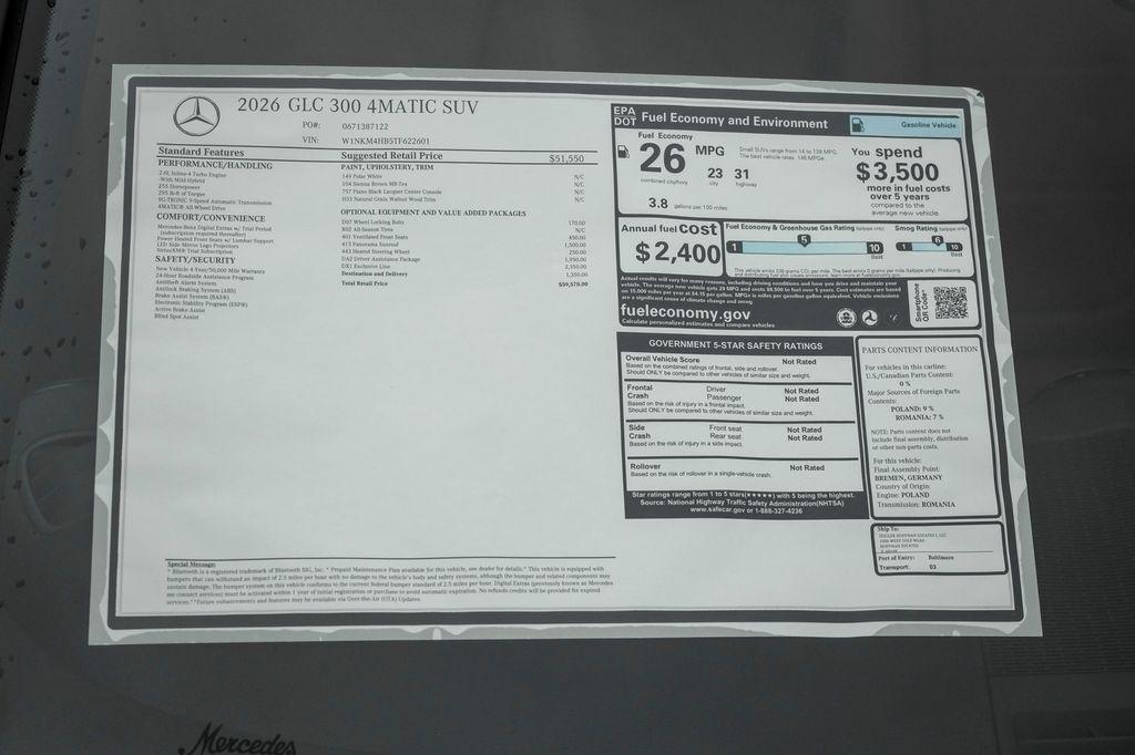 2026 Mercedes-BENZ GLC 缩略图 23