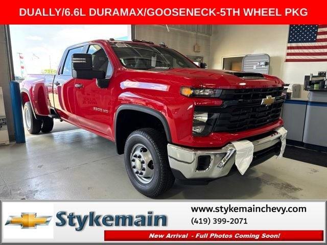 New 2026 Chevrolet Silverado 3500 Crew Cab, Long Bed, WT Dual Rear Wheel, RWD