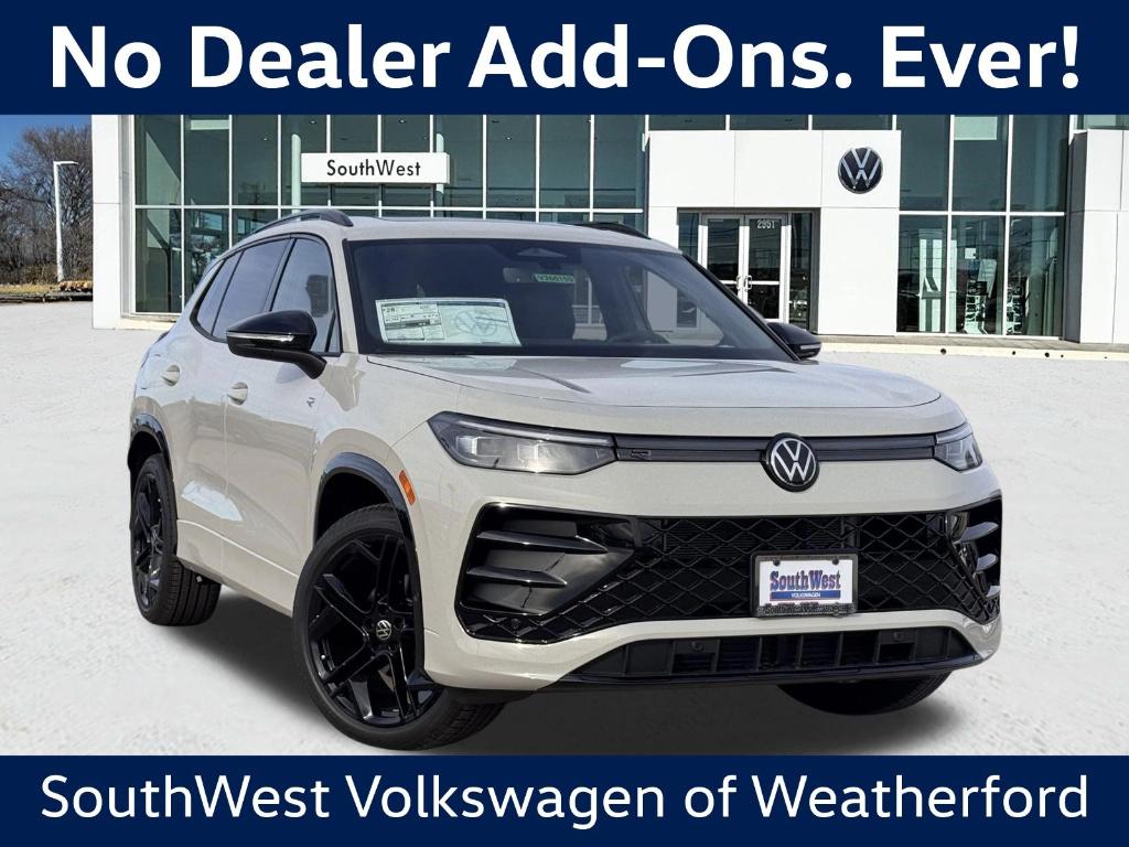 New 2026 Volkswagen Tiguan 2.0T SE R-Line Black