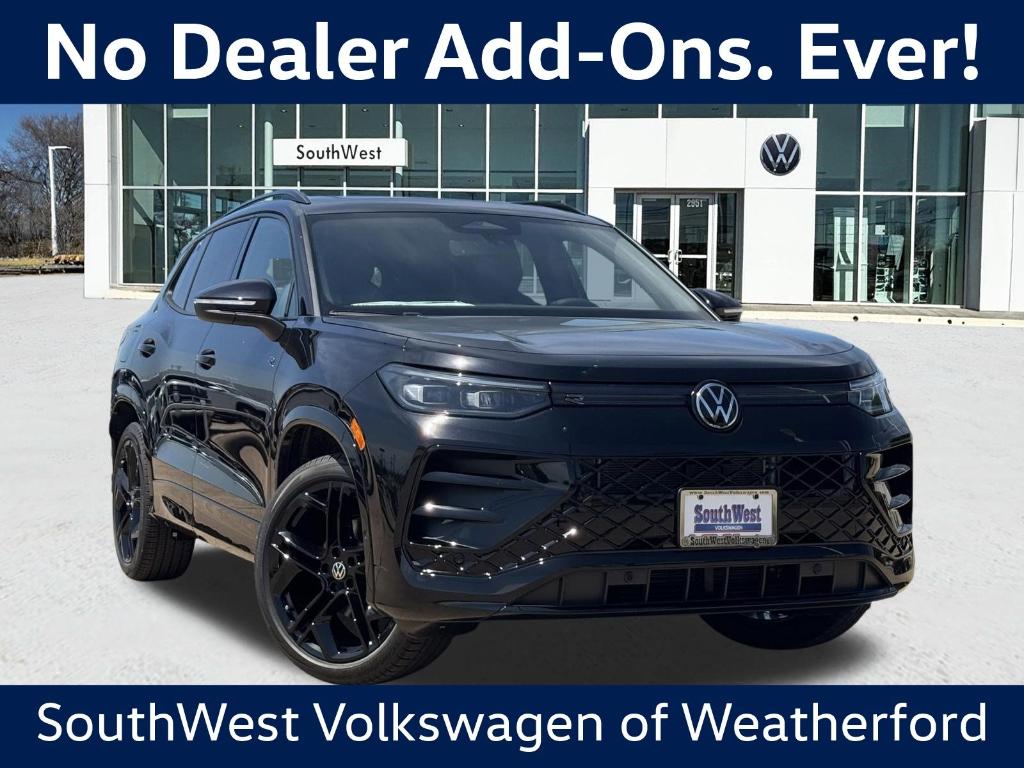 New 2026 Volkswagen Tiguan 2.0T SE R-Line Black