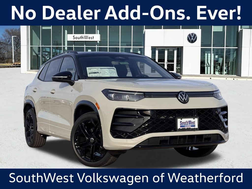 New 2026 Volkswagen Tiguan 2.0T SE R-Line Black