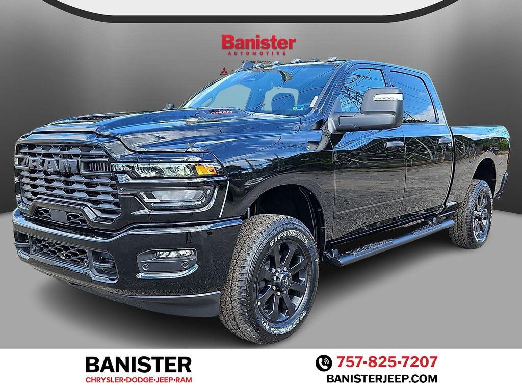 New 2026 RAM 2500 Black Express Crew Cab 4x4 6'4' Box