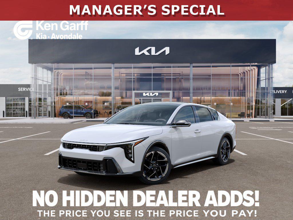 New 2026 Kia K4 GT-Line
