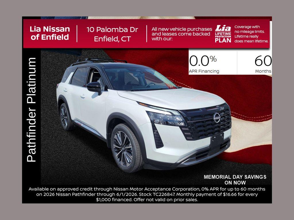 New 2026 Nissan Pathfinder Platinum
