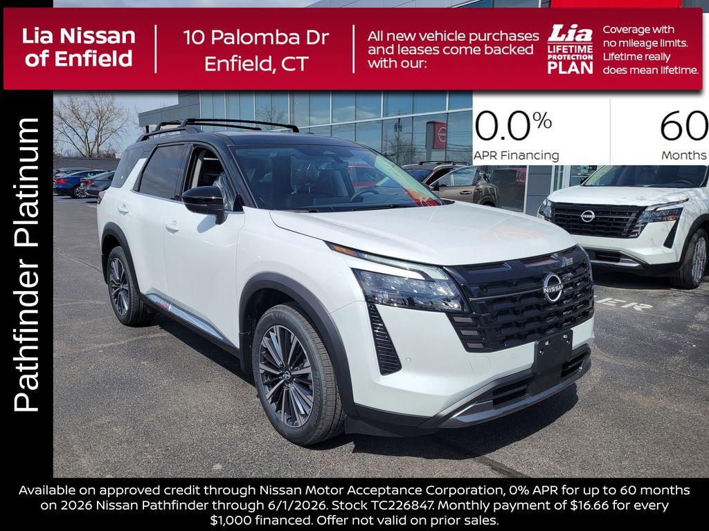 New 2026 Nissan Pathfinder Platinum