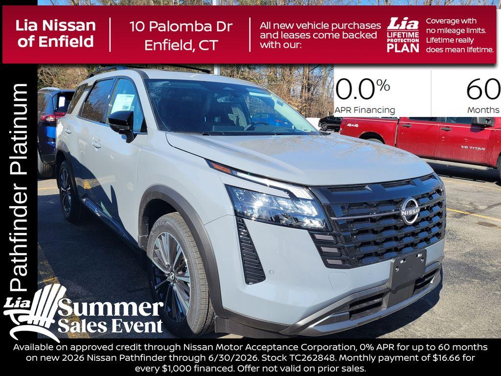 New 2026 Nissan Pathfinder Platinum