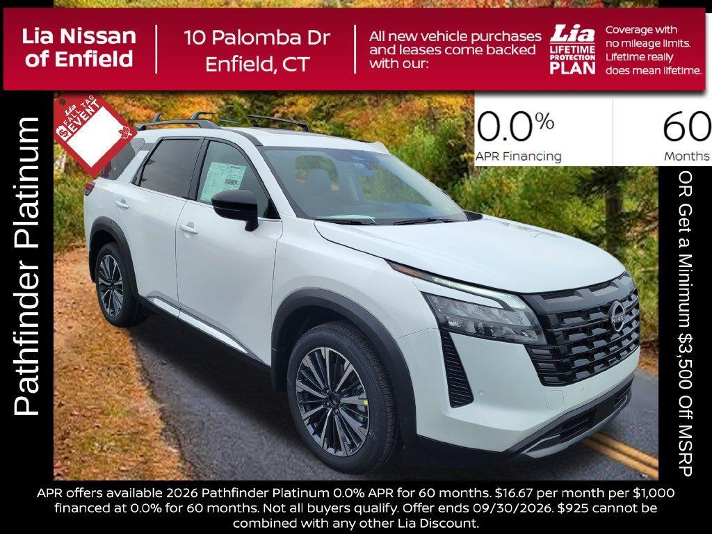 New 2026 Nissan Pathfinder Platinum