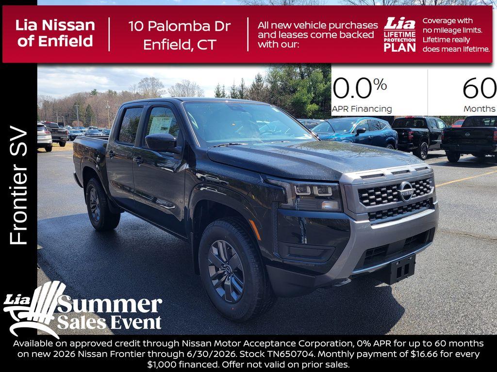 New 2026 Nissan Frontier SV