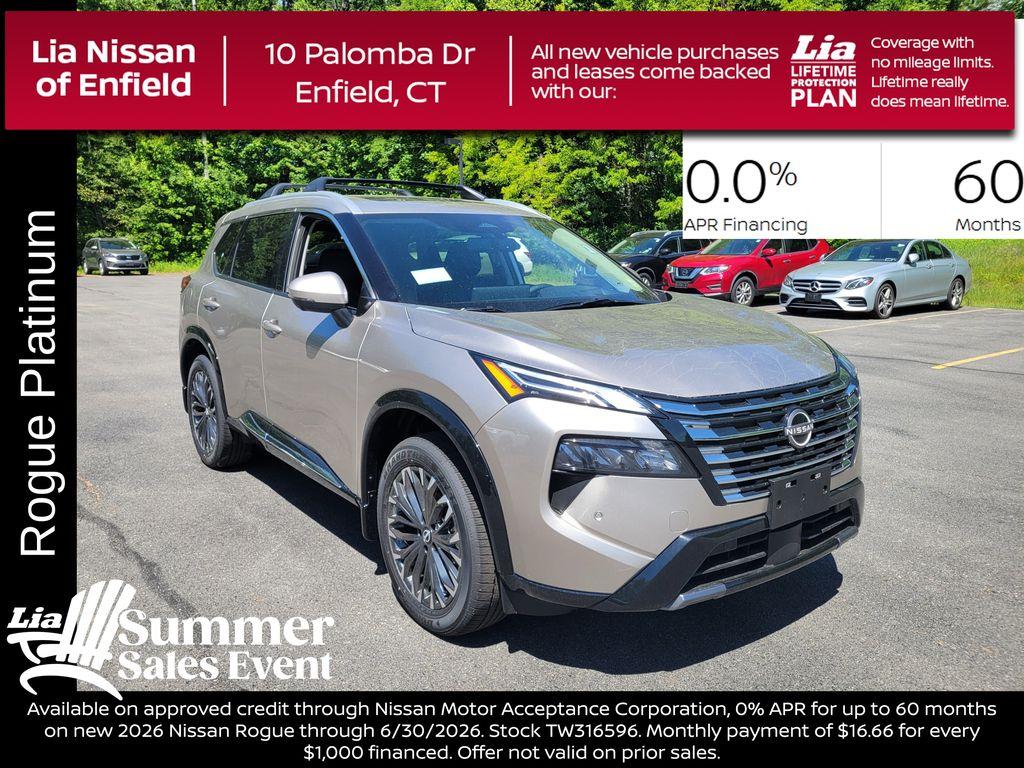 New 2026 Nissan Rogue Platinum