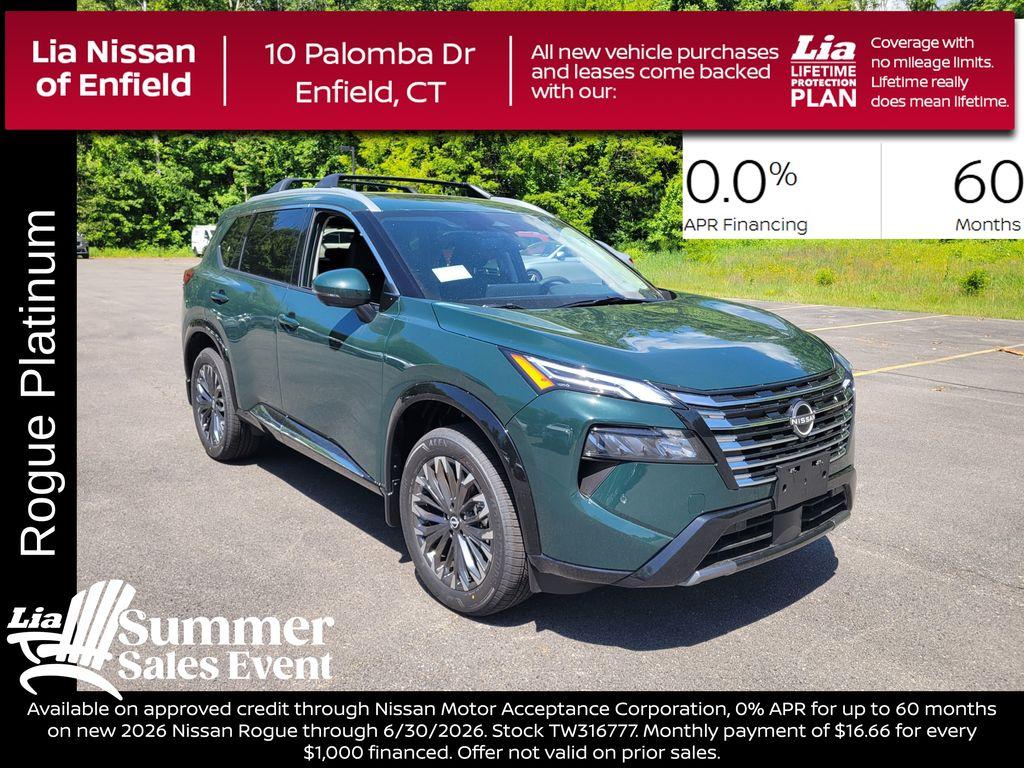 New 2026 Nissan Rogue Platinum