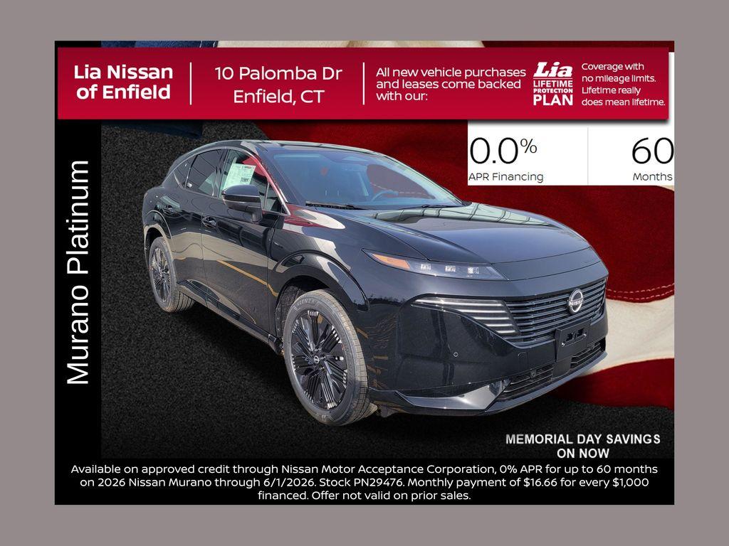New 2026 Nissan Murano Platinum