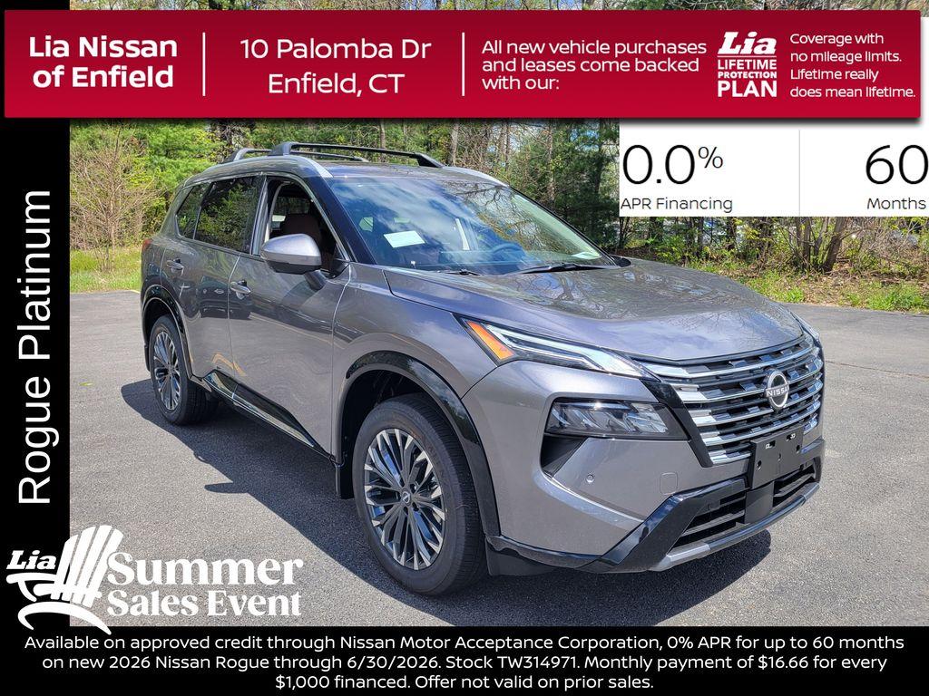 New 2026 Nissan Rogue Platinum