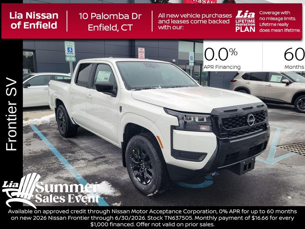 New 2026 Nissan Frontier SV