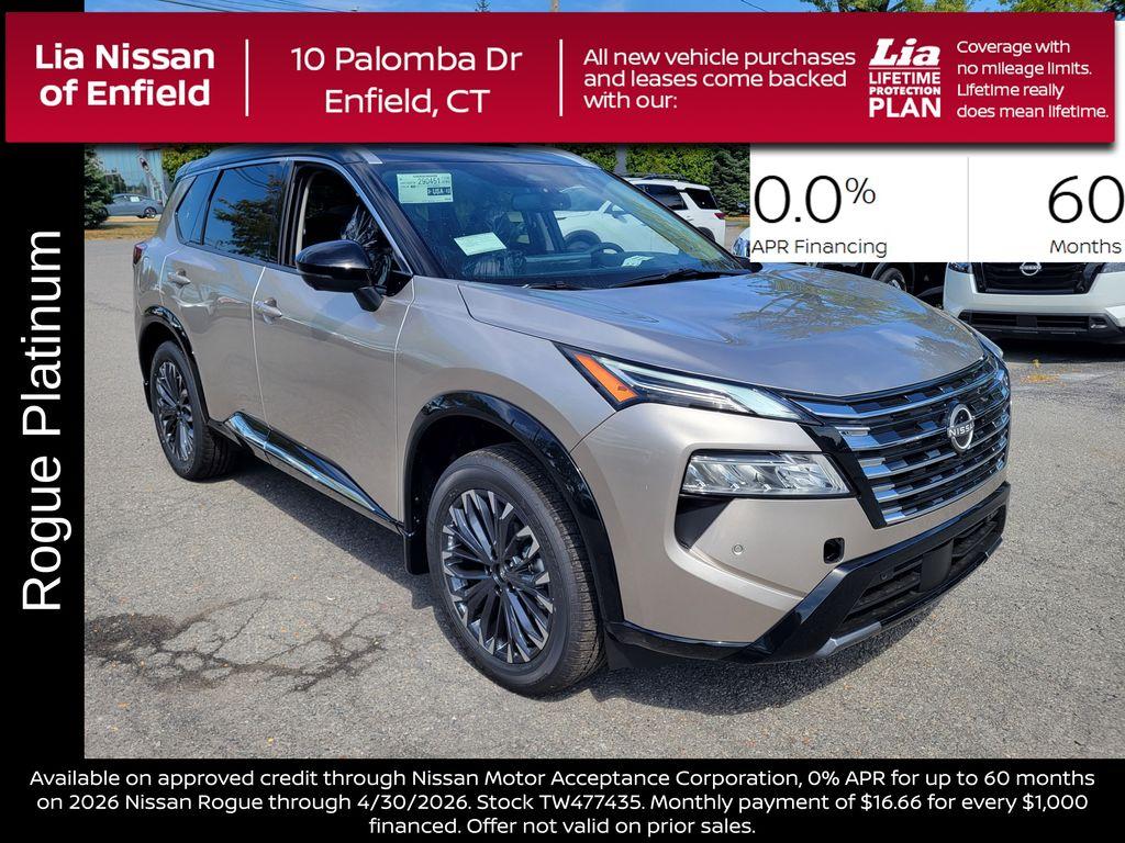 New 2026 Nissan Rogue Platinum