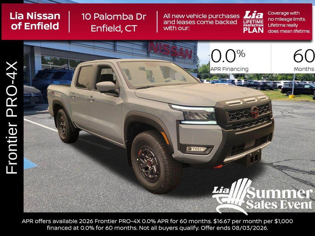 New 2026 Nissan Frontier PRO-4X