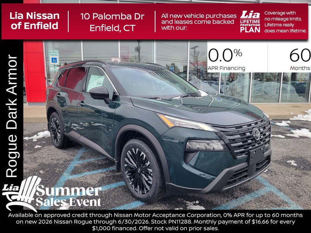 New 2026 Nissan Rogue Dark Armor