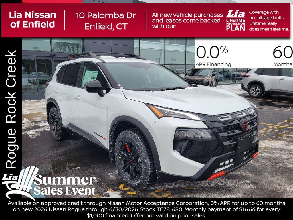 New 2026 Nissan Rogue Rock Creek