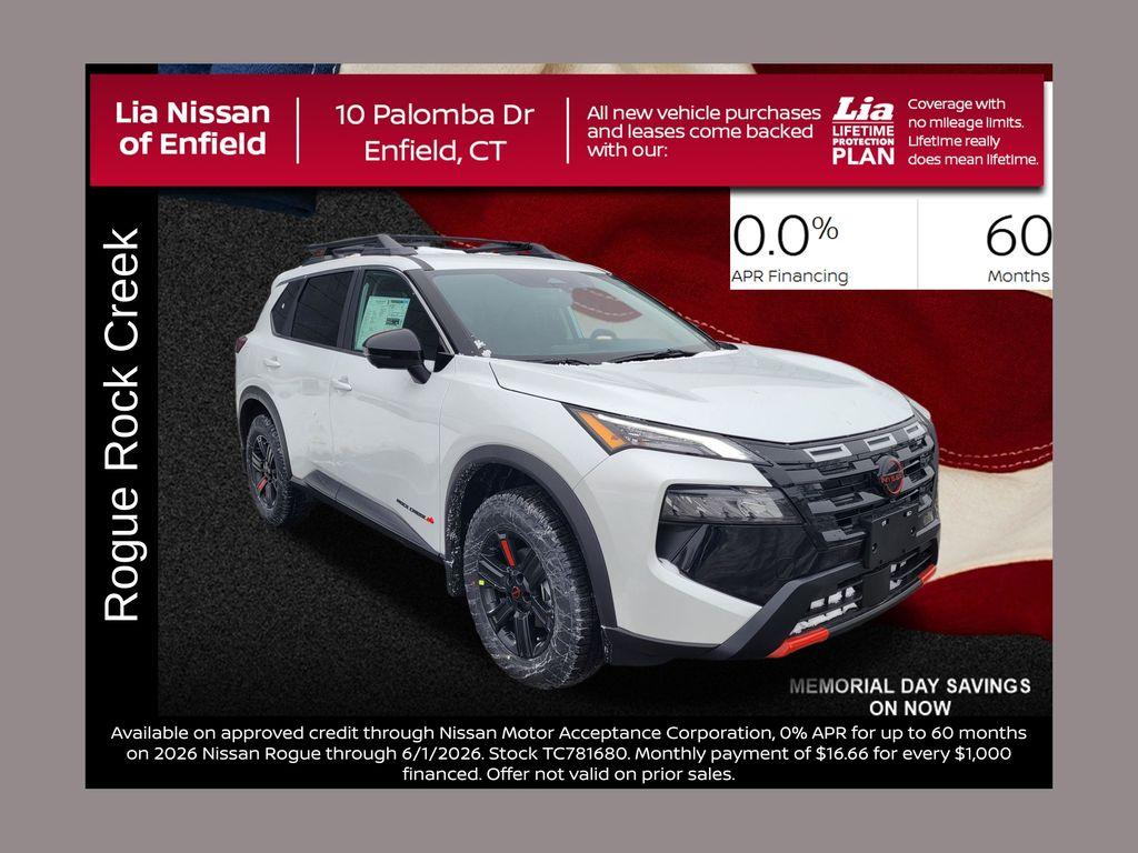New 2026 Nissan Rogue Rock Creek