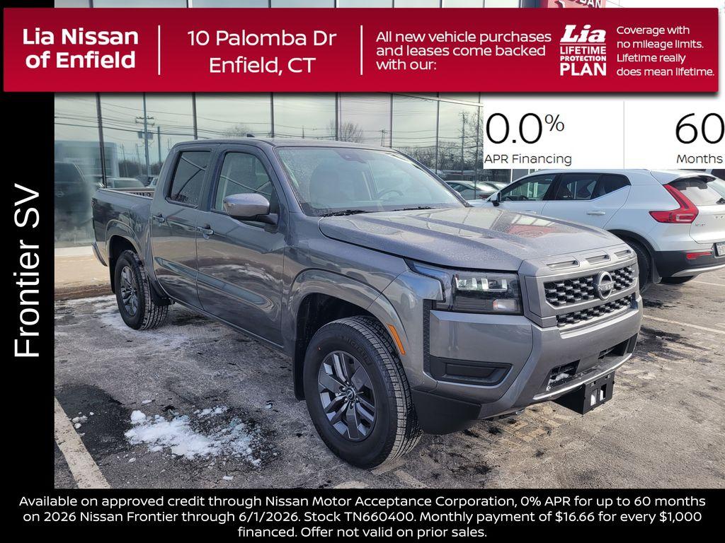 New 2026 Nissan Frontier SV