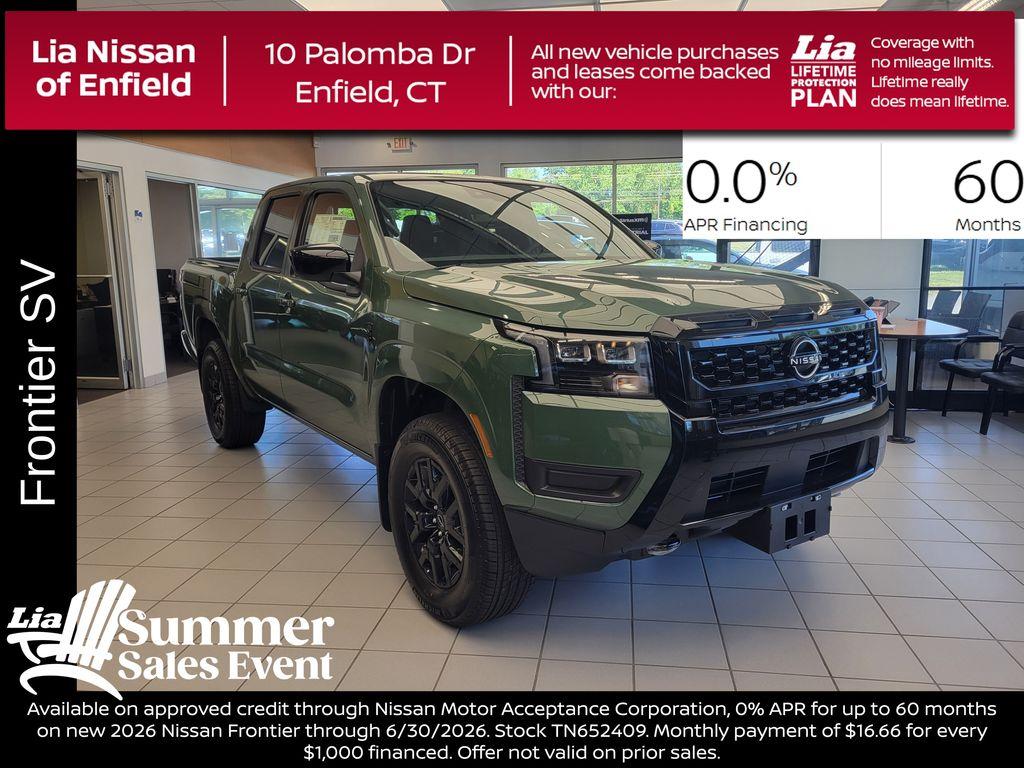 New 2026 Nissan Frontier SV