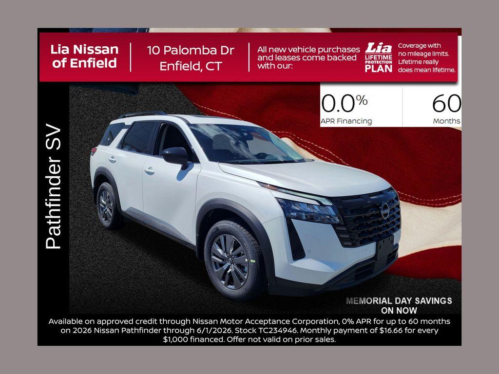 New 2026 Nissan Pathfinder SV