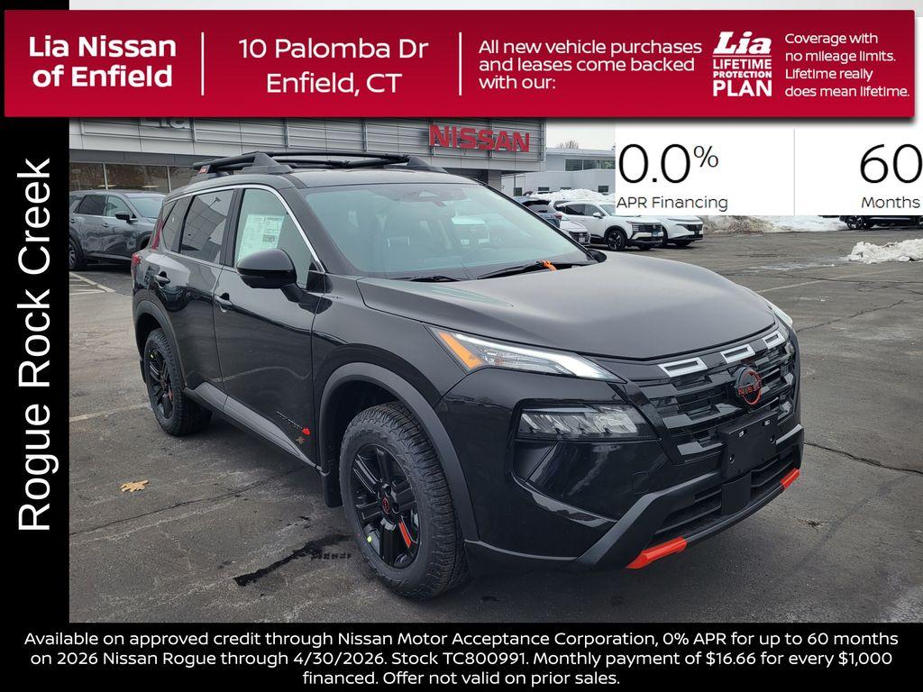 New 2026 Nissan Rogue Rock Creek