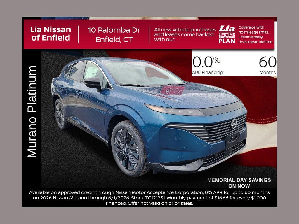 New 2026 Nissan Murano Platinum