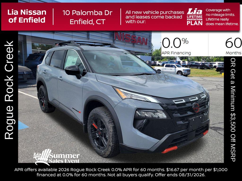 New 2026 Nissan Rogue Rock Creek