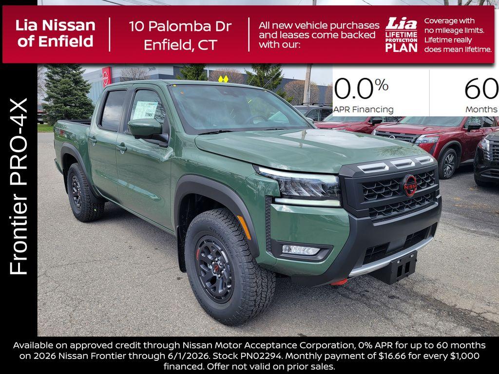 New 2026 Nissan Frontier PRO-4X