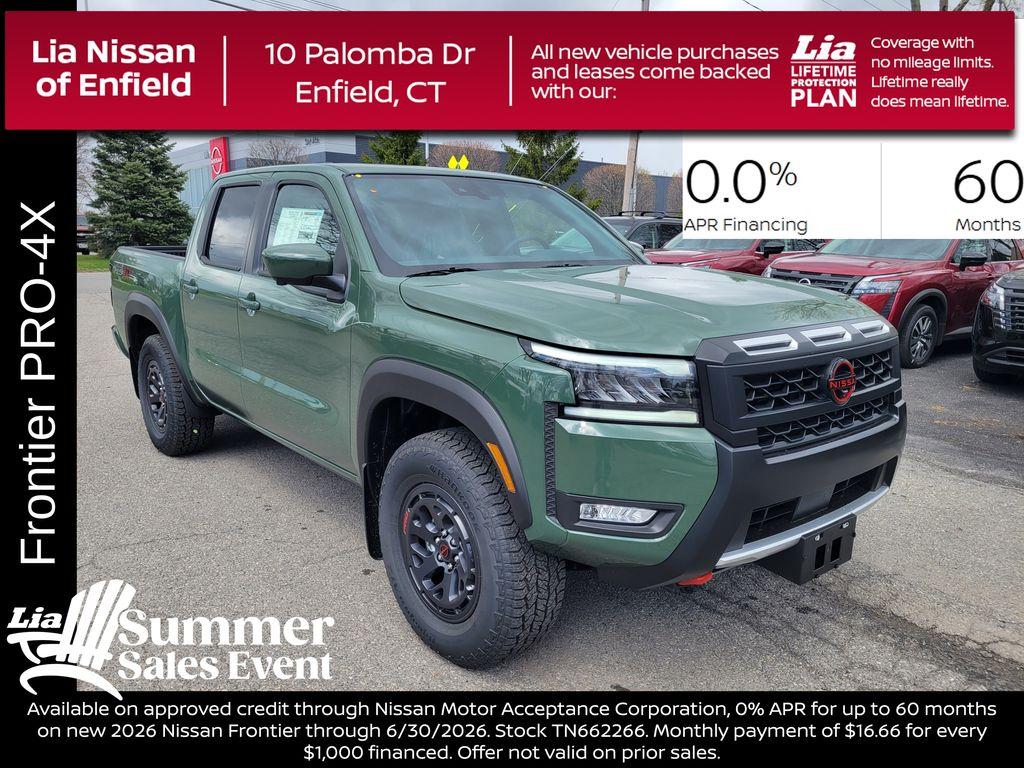 New 2026 Nissan Frontier PRO-4X