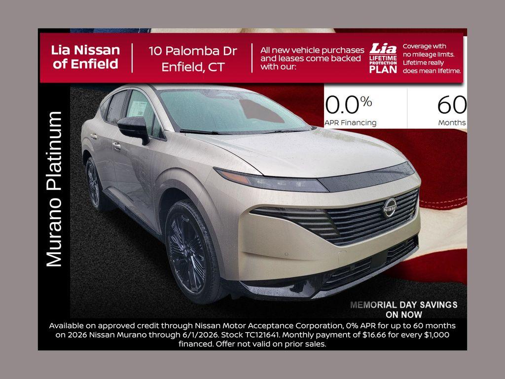 New 2026 Nissan Murano Platinum