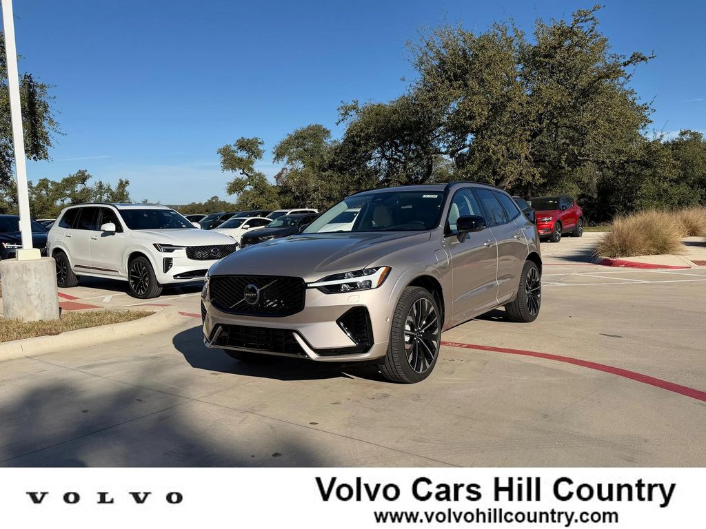 New 2026 Volvo XC60 Plug-In Hybrid Ultra, T8 AWD Electric/Gasoline, Dark