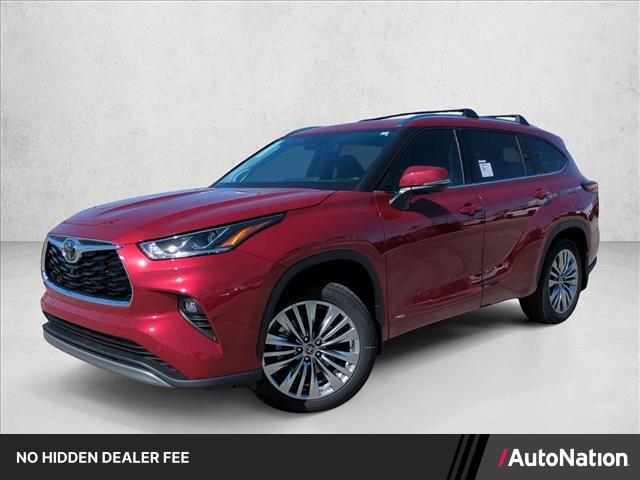 New 2026 Toyota Highlander Hybrid Platinum