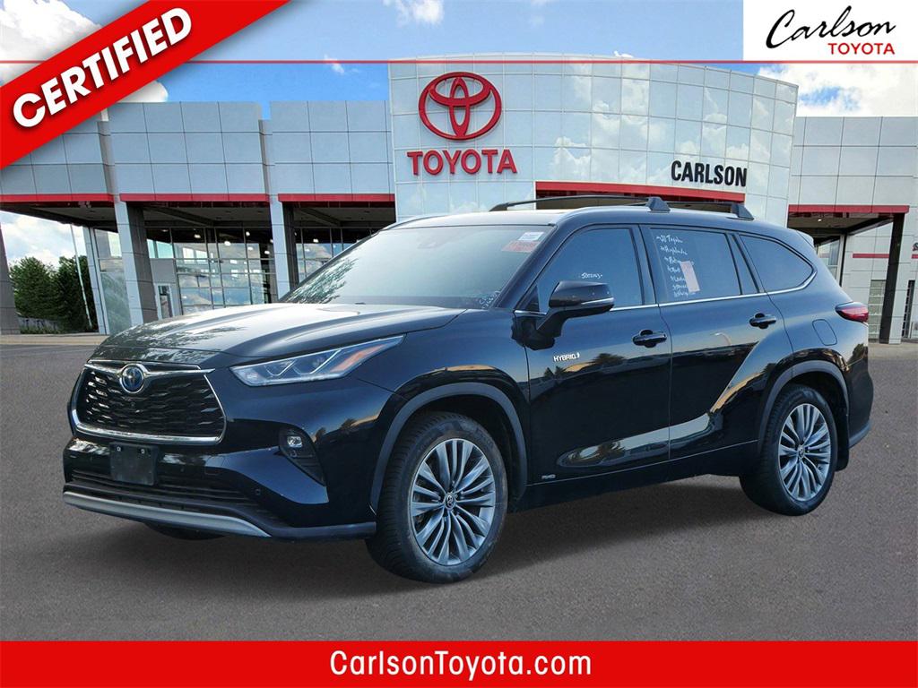 Used 2021 Toyota Highlander Hybrid Platinum