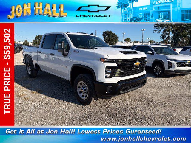 New 2026 Chevrolet Silverado 2500 Crew Cab, Standard Bed, WT, 4WD