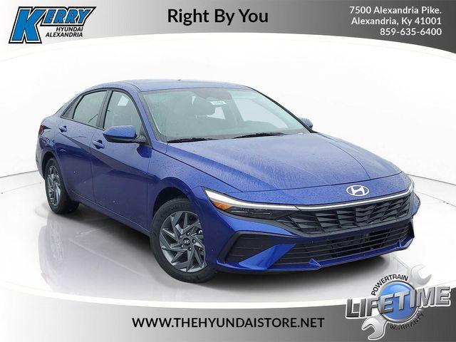 New 2026 Hyundai ELANTRA HEV Blue
