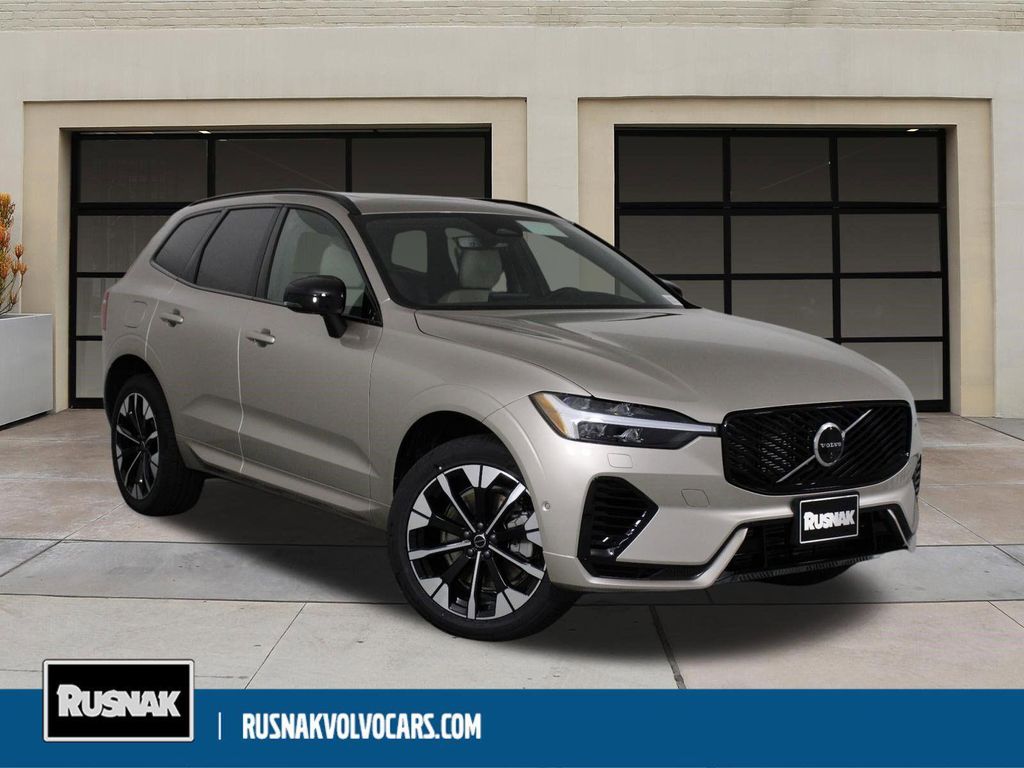 New 2026 Volvo XC60 Plug-In Hybrid Plus, T8 AWD Electric/Gasoline, Dark