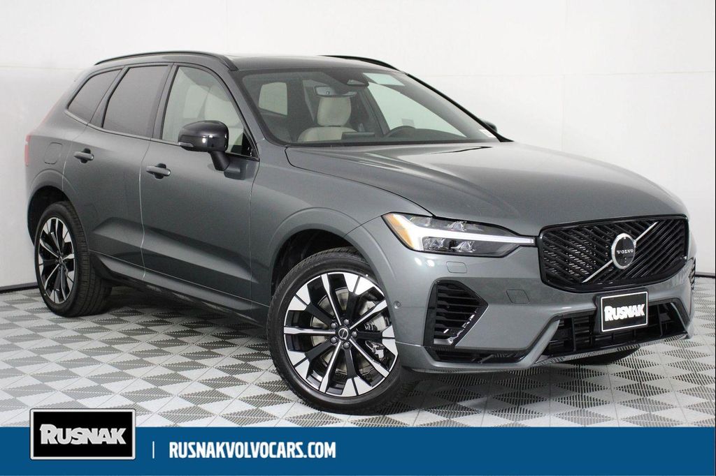 New 2026 Volvo XC60 Plug-In Hybrid Plus, T8 AWD Electric/Gasoline, Dark